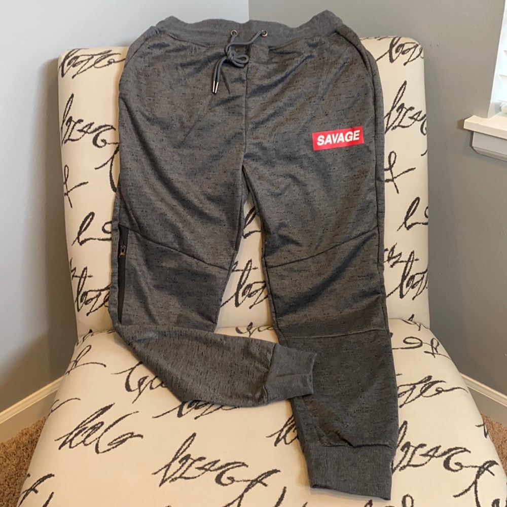 Retro Stitch Savage Training Pants Size Medium